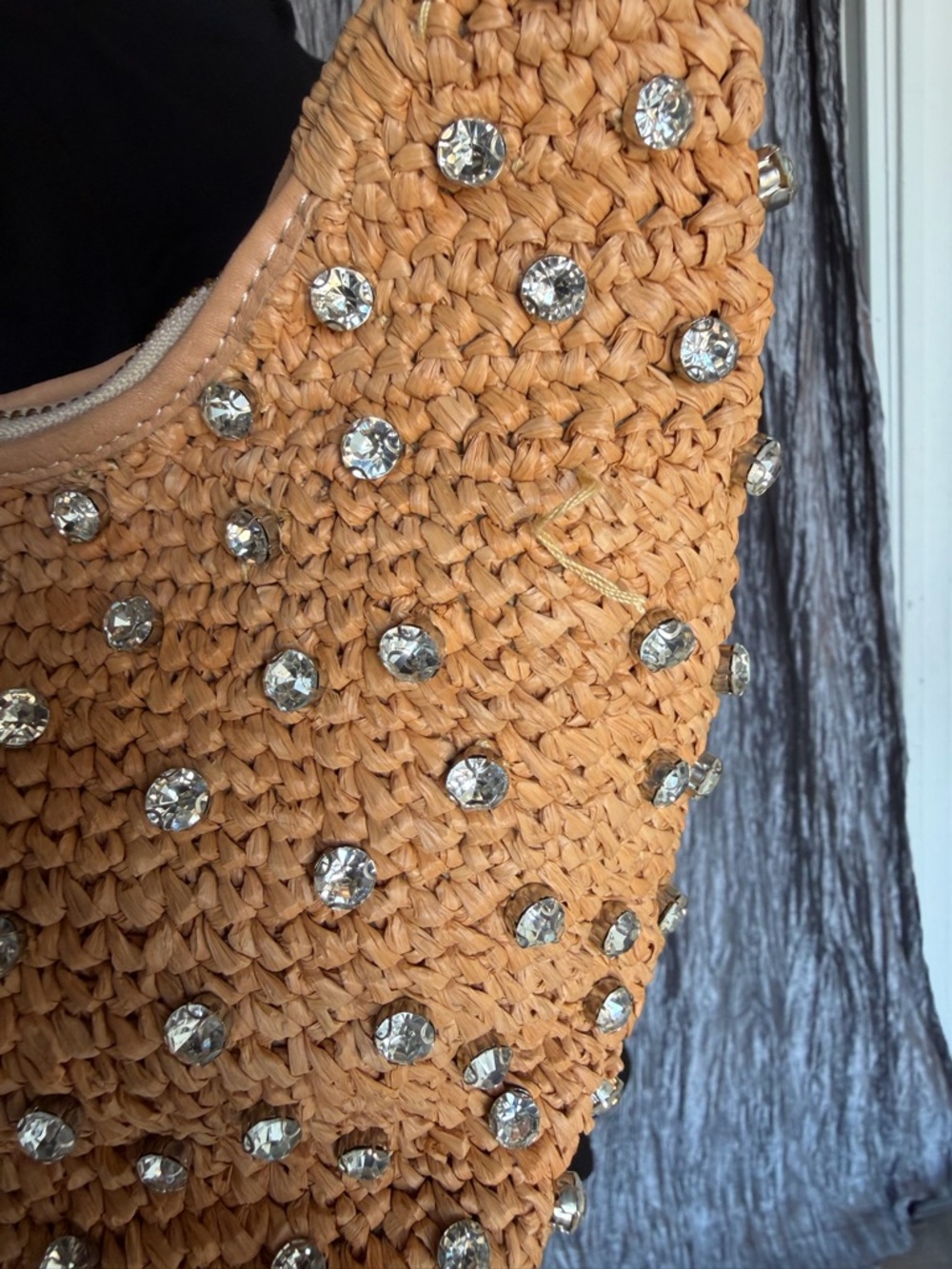 BTB Los Angeles Maeve Crystal Hobo Bag - Picture 12 of 16